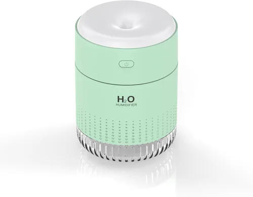 Humidificadores pequeños para dormitorio de 11.8 fl oz, mini humidificador portátil para plantas de viaje, humidificador para plantas de dormitorio,