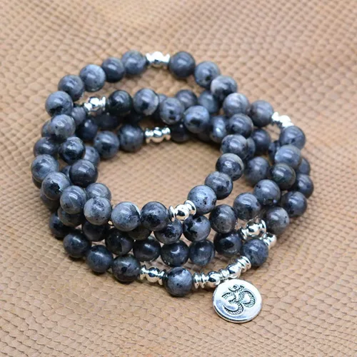 Miniatura 3 de Fityle - 30 dijes de plata tibetana de filigrana para yoga, flor de loto, DIY, para hacer joyas, OM, Plata, no disponible