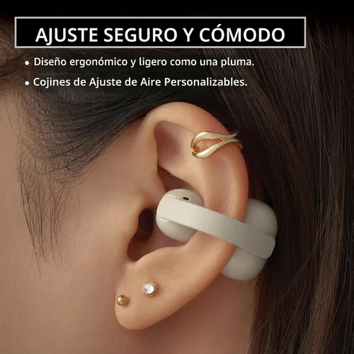Miniatura 5 de Sony LinkBuds Clip Open-Ear Auriculares verdaderamente inalámbricos, ajuste cómodo y seguro, diseño ligero de clip, controles táctiles, conciencia