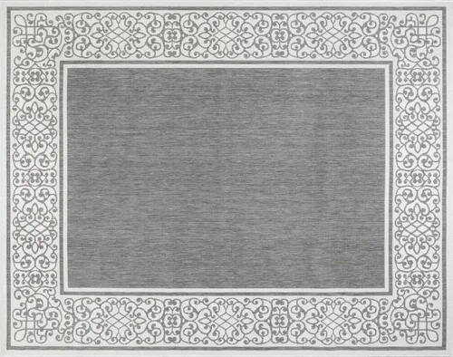 Miniatura 25 de Gertmenian Alfombra de Área Clásica de Tejido Plano para Interiores y Exteriores, Alfombra Resistente a Manchas y Rayos UV, Terraza, Patio, Junto a