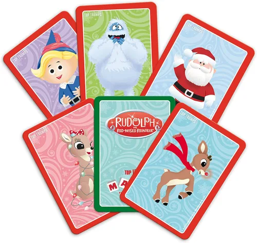 Miniatura 4 de Top Trumps Match Game Rudolph - Juegos de mesa familiares para niños y adultos - Juego a juego y juego de memoria - Divertidos juegos para niños