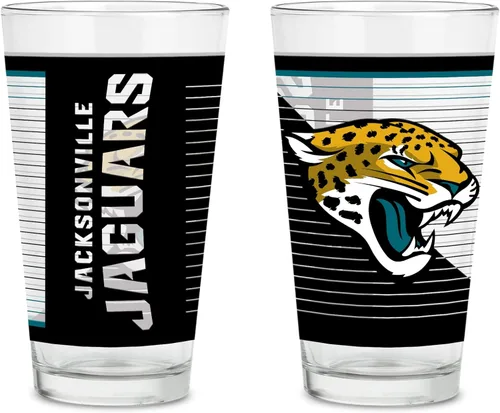 Miniatura 19 de Rico Industries NFL Football Main - Juego de 2 vasos clásicos de 16 onzas con logotipo impreso digitalmente, apto para lavavajillas NFL Football