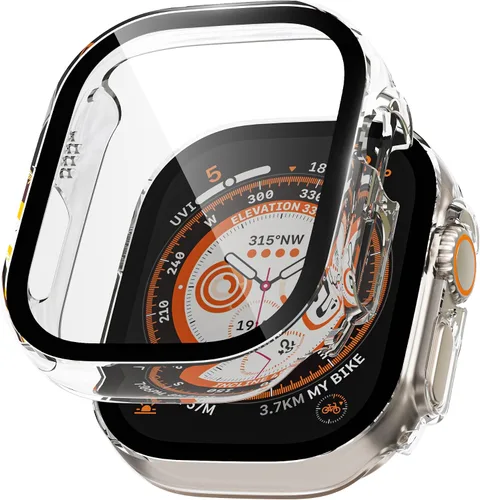 Miniatura 14 de Juego de 2 fundas de PC duro para Apple Watch SE 3 (2025) / SE2 / SE / Series 6/5/4, protector de pantalla de 40 mm, con protector de pantalla