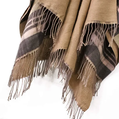 Miniatura 23 de Urban CoCo Poncho vintage de invierno para mujer, capa con borlas, chal envolvente