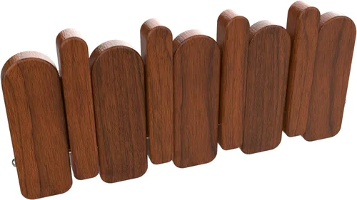 Miniatura 56 de Percheros montados en la pared, ganchos para llaves de piano, colgador de madera maciza natural, tela no tejida, perchas para armario, cocina