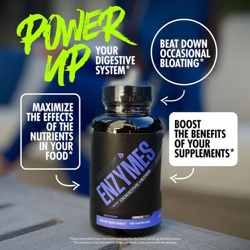 Miniatura 2 de Sculpt Nation by V Shred Digestive Enzymes - Enzimas múltiples para la digestión y apoyo a la salud intestinal, alivio ocasional de la hinchazón