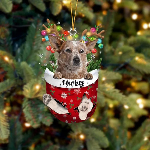 Miniatura 128 de Adorno de Navidad personalizado para perro Airedale Terrier en bolsillo de nieve, adorno para árbol de Navidad, idea de regalo para amantes