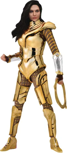 Beast Kingdom Wonder Woman 1984: Golden Armor Wonder Woman DAH-026 Figura de acción dinámica de 8 ction Heroes, multicolor