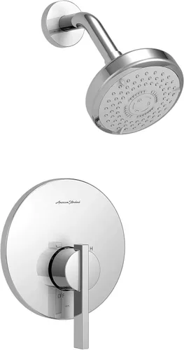 American Standard TU430507.002 Berwick - Kit de molduras con cabezal de ducha y cartucho para ahorrar agua, cromo pulido