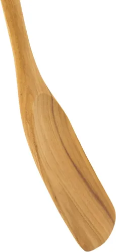 Miniatura 3 de FAAY Espátula wok de 15 pulgadas, pala de mango largo, espátula para freír, hecha a mano de madera de teca de alta resistencia a la humedad