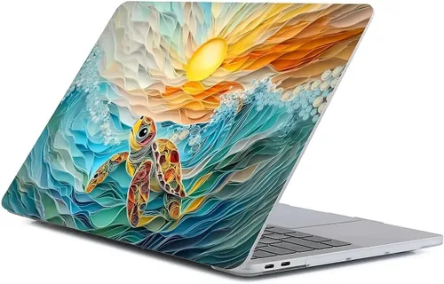 Miniatura 18 de Funda para computadora MacBook Pro de 13 pulgadas, modelo A1425/A1502, modelo A1425/A1502, diseño de primera calidad, funda rígida para laptop 3D