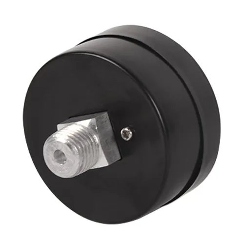 Miniatura 5 de Manómetro de presión de aire de 2 pulgadas 0-200 PSI, montaje trasero central NPT de 1/4", manómetro comercial/industrial
