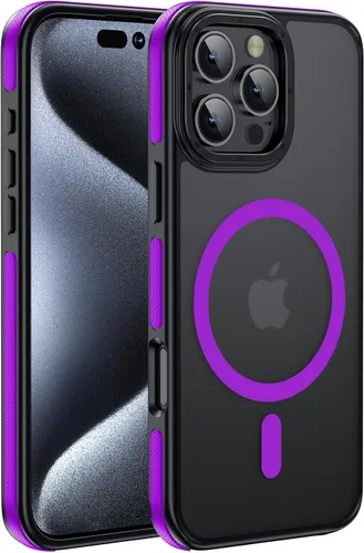 Miniatura 7 de Funda para iPhone 17 Pro Max con protector de lente de cámara [protección de grado militar de 10 pies] compatible con MagSafe a prueba de golpes
