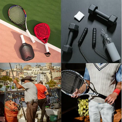 Miniatura 7 de Tubo termorretráctil, funda de tubo de envoltura térmica para cañas de pescar, mango de agarre con antideslizante y aislante, color negro