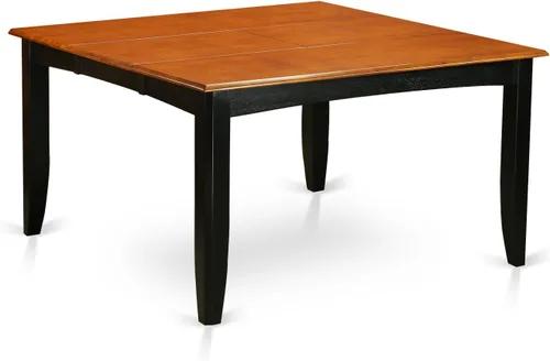 Miniatura 3 de East West Furniture PFKE5-BCH-LC - Juego de comedor de 5 piezas para 4 personas, incluye una mesa de comedor cuadrada con hoja de mariposa y 4