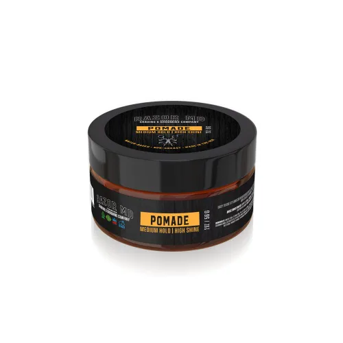 Razor MD Pomada natural para el cabello a base de agua para hombres con alto brillo y acabado liso, fijación media fuerte, los mejores productos