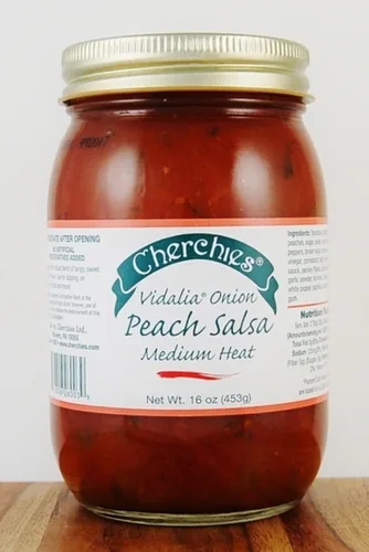 Miniatura 2 de Cherchies Salsa de cebolla y melocotón Vidalia