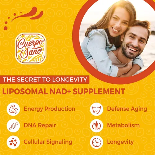 Miniatura 6 de Suplemento NAD de 2000 MG, NAD+ liposomal con alta absorción, más eficiente que la ribósido de nicotinamida, suplemento de refuerzo puro y Plus