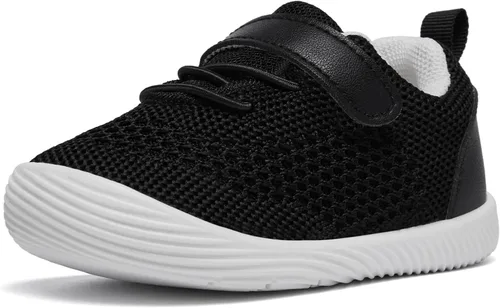 MORENDL Zapatos de bebé para caminar para niños y niñas, zapatos de tenis antideslizantes para niños y niñas