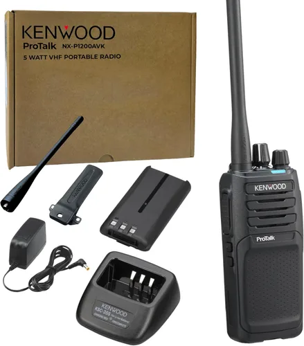 Miniatura 10 de KENWOOD ProTalk NX-P1202AVK - Radio de negocios - 2 W VHF, analógico a digital actualizable a NXDN/DMR Digital, 64 canales, batería de 19.5 horas