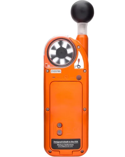 Miniatura 3 de Kestrel 5400 Heat Stress Tracker Pro con eslabón, brújula y soporte de paleta, naranja
