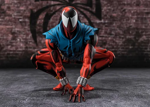 Miniatura 3 de TAMASHII NATIONS - Spider-Man: Across The Spider-Verse - Figura de acción Scarlet Spider S.H.Figuarts Araña Escarlata