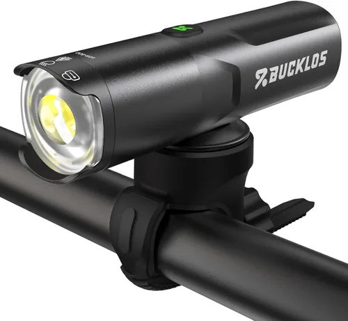 Miniatura 11 de BUCKLOS Luces de bicicleta súper brillantes para montar en la noche, 1500, 1200, 800, 600, 400 lúmenes, para conducción nocturna, faros delanteros