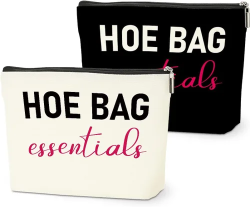 Miniatura 22 de Bolsa organizadora de cables de 2 piezas, divertida bolsa de maquillaje, bolsa de carga, bolsa de cosméticos, bolsa de almacenamiento de viaje