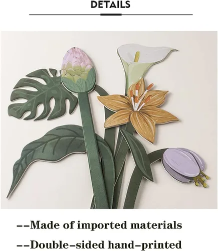 Miniatura 3 de Difusor de tarjetas de flores de papel, pintado a mano, tarjeta de fragancia, difusor de papel de fragancia, decoración del hogar para mesa, sala
