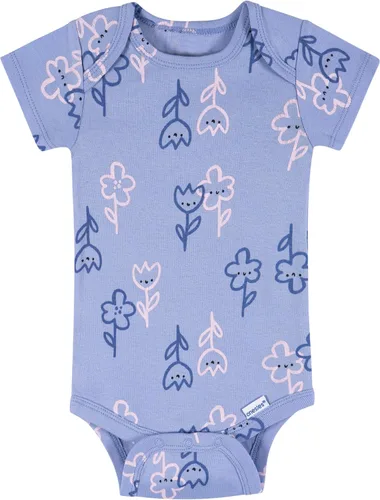 Miniatura 5 de Onesies Brand - Paquete de 8 mamelucos de manga corta para bebé niña