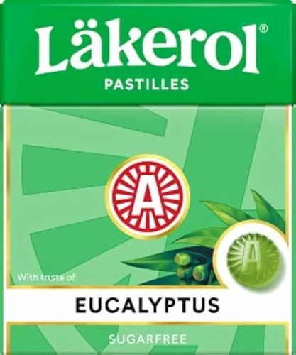 Miniatura 2 de Cloetta Pastillas de eucalipto Lakerol 10 cajas de 0.88 oz