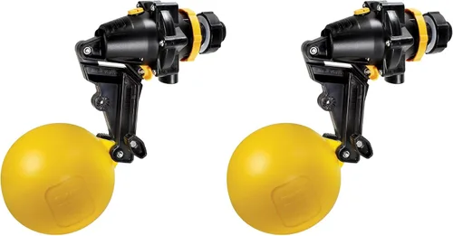 Miniatura 2 de Jobe Válvulas J-TPV0075DLT Topaz Válvula de canal con flotador de 4.9 pulgadas de ancho, 200L/Min, 100PSI, desmontaje de cola larga, entrada NTP