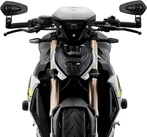 FENRIR Espejo de motocicleta con adaptador para BMW RNINET F800R (2014-2020) S1000R R1200R R1250R F900R S1000RR(2008-2018) F900XR S1000XR R18 R12