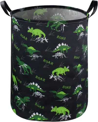 Miniatura 19 de ESSME - Cesta de almacenamiento grande, de tela con asas, plegable, para la ropa, el hogar, como regalo, organizador de juguetes Leones