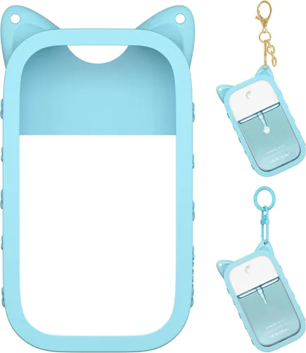 Miniatura 8 de Sonnorel Funda de silicona compatible con el spray desinfectante de manos Touchland (apto para 1 onza líquida/1.0 fl oz Ver)
