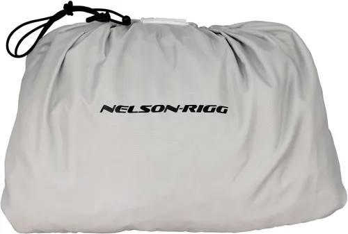 Miniatura 12 de Nelson Rigg Solo Storm - Chaqueta de lluvia, impermeable, transpirable y plegable (negro, talla S)