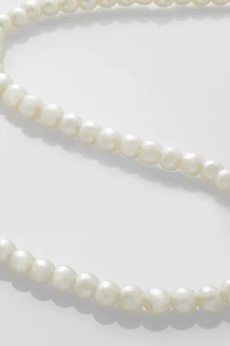 Miniatura 4 de BABEYOND - Collar de perlas redondas de imitación para novias bodas
