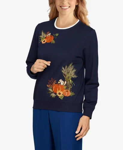 Miniatura 6 de Alfred Dunner Top de calabaza para mujer