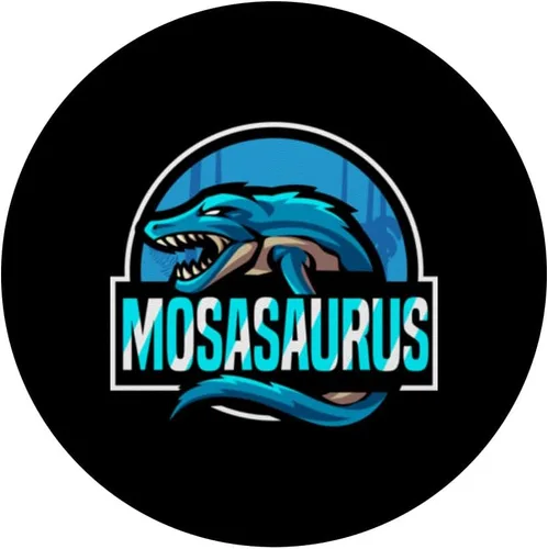 Miniatura 3 de Sea-Rex Dino Future Paleontólogo Dinosaurio Mosasaurus PopSockets PopSockets intercambiable PopGrip