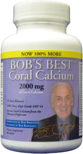 Bob's Best Calcio de coral, 2000 mg, 90 cápsulas