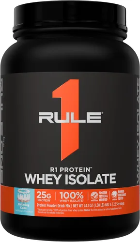 Miniatura 64 de Rule 1 R1 Proteína de suero aislada - con 25g de proteína y 6g de BCAA exclusivamente de fuentes aisladas e hidrolizadas para la recuperación