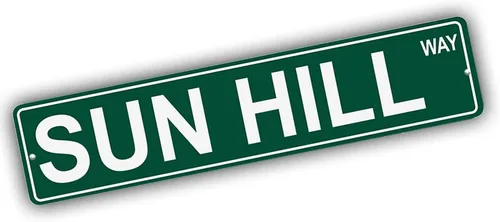 Miniatura 153 de Ohio Mountains Pick Your Mountain Compatible/repuesto para Acme Hill United States Mountain aluminio metal metal metal estilo letrero de calle