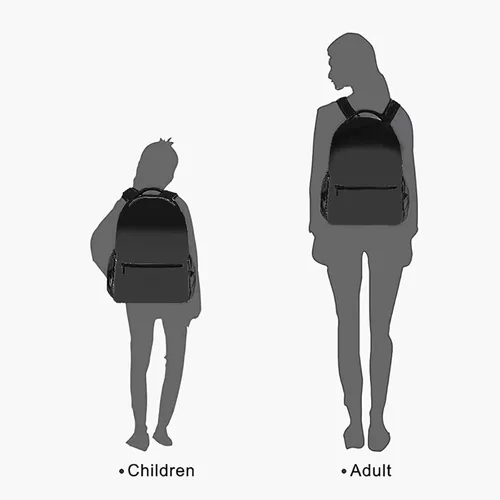 Miniatura 6 de Fiokroo Mochila escolar para estudiantes, adolescentes, hombres y mujeres, mochilas para laptop, mochila de viaje con múltiples bolsillos, Mochila a