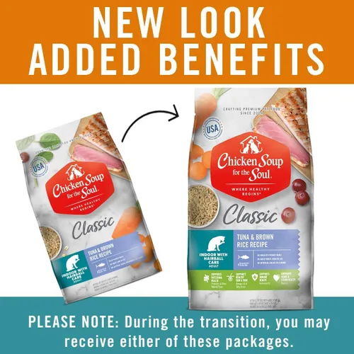 Miniatura 2 de Chicken Soup for the Soul Natural Premium Alimento seco para gatos adultos, primer ingrediente de carne real, sin subproductos, apoya la salud