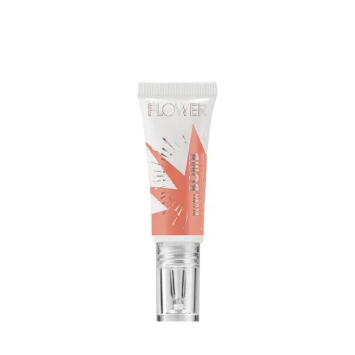 FLOWER Beauty Liquid Blush - Gotas de color de bomba de maquillaje - Fórmula ligera sedosa + rubor en crema de gel para mejillas - Acabado radiante