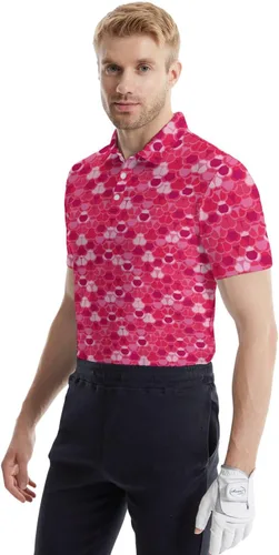 Miniatura 3 de Camisas polo divertidas para hombre de los años 80, camisas de golf de secado rápido que absorben la humedad, divertidas camisas polo de golf