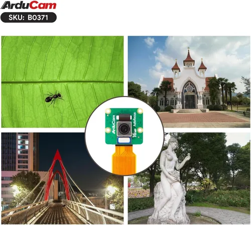 Miniatura 7 de Arducam IMX519 Módulo de cámara de enfoque automático para Raspberry Pi, cámara AF Pi de 16MP compatible con Raspberry Pi 5/4B/3B+, Zero 2 W