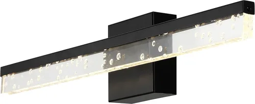 Miniatura 9 de JONATHAN Y Lámpara LED integrada moderna de latón de 22 pulgadas, aplique de pared giratorio para espejo de baño, accesorio cableado regulable
