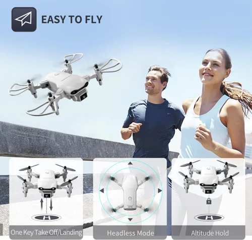Miniatura 5 de Mini Drone DRONEEYE 4DV9 con cámara HD 1080P para niños, video en vivo FPV, cuadricóptero RC para adultos, principiantes, juguetes, regalos