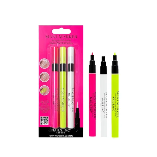 Miniatura 12 de Nails Inc Mani - Juego de 3 rotuladores para arte de uñas